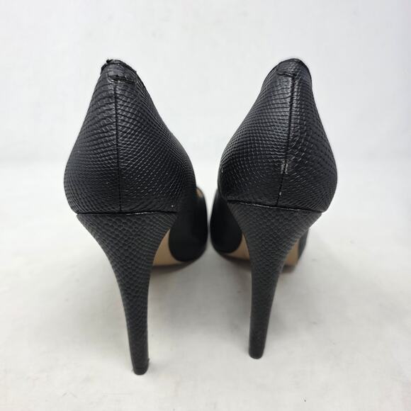 Jessica Simpson Black Platform High Heels Pumps Womens Size 10 - Picture 5 of 10